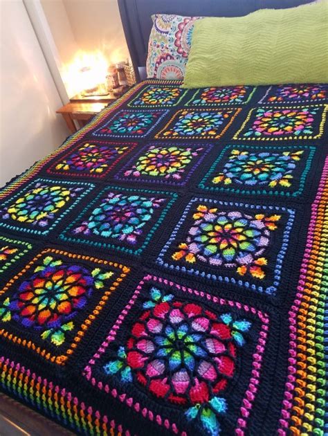 Beautiful Skills Crochet Knitting Quilting Stained Glass Window