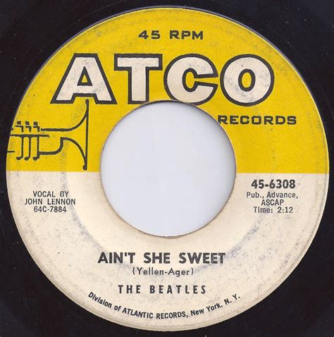 Album Ain T She Sweet De The Beatles Sur Cdandlp