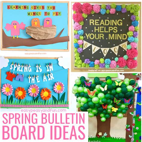 Free bulletin board display banners list. Spring Bulletin Board Ideas for Your Classroom - Easy ...