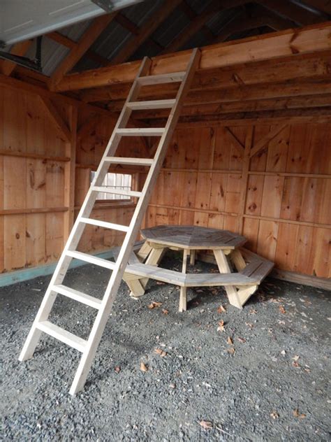 Garage Loft Ladder Ideas Dandk Organizer
