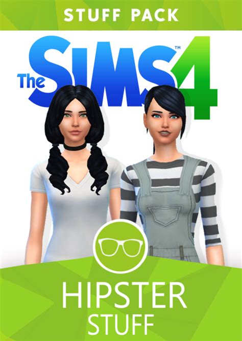 Hipster Stuff Pack By John Sims Sims 4 Panda Cc