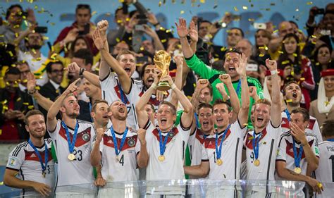 fifa world cup 2014 international match final germany vs argentina award ceremony image