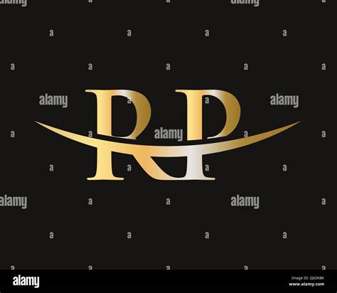 Initial Monogram Letter Rp Logo Design Vector Rp Logo Design Template Stock Vector Image And Art