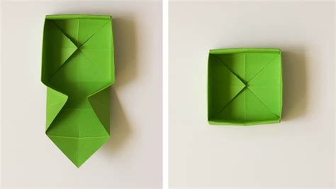 Tuto Fabriquer Une Boîte De Rangement En Origami M6 Decofr