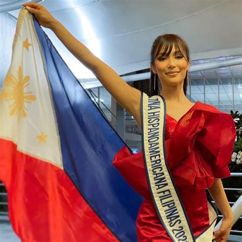 Philippines Emmanuelle Vera Is 3rd Runner Up At Reina Hispanoamericana 2021 Abs Cbn News