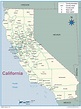California County Outline Wall Map by Maps.com