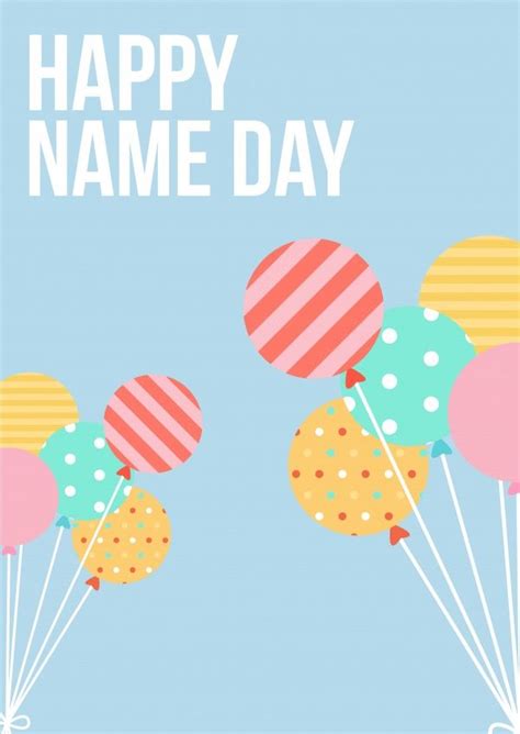 Happy Name Day Glückwünschkarten And Sprüche 🎊🙌 Echte Postkarten