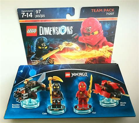 Lego Dimensions Ninjago Team Pack Kai Cole 71207 7699132307