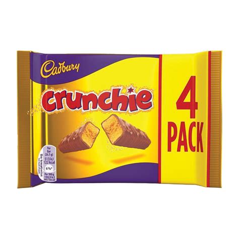 cadbury crunchie 4 pack centra
