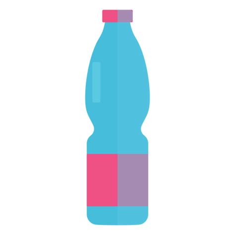 Primer plano de la mujer con agua de frutas en botella de vidrio. Icono de botella de agua - Descargar PNG/SVG transparente