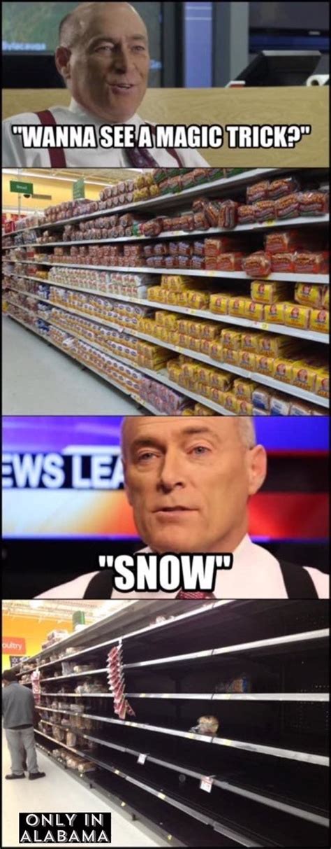 21 Memes That Perfectly Capture The Hysteria Of Snow In The South