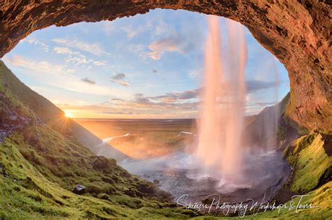 Waterfall Sunrise Photography Shetzers Photography