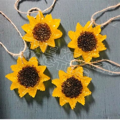 sunflower freshie car air freshener car freshies car etsy