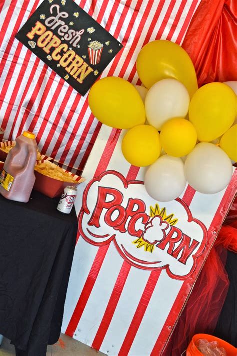 Rated 5 out of 5 stars. DIY- Party decor giant popcorn boxes, circus/carnival ...