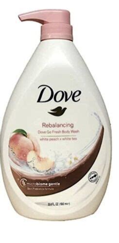 Dove Rebalancing Dove Go Fresh Body Wash White Peach X White Tea 338
