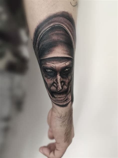 The Nun My Tattoo Work Tattoo Work Tattoos Skull Tattoo