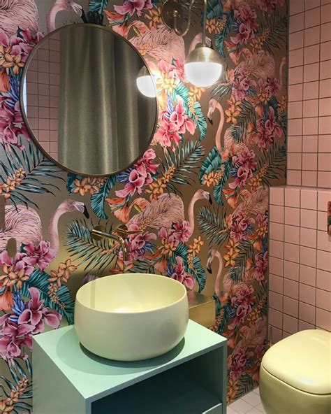 The Watermark Collection On Instagram Go Maximalist In The Bathroom