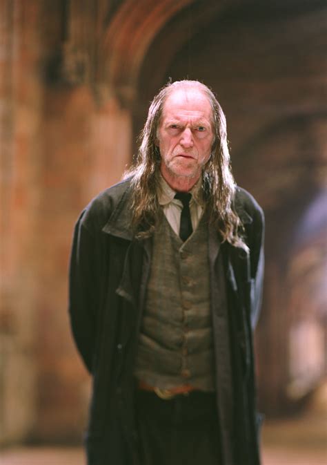 Portrait Of Argus Filch Harry Potter Fan Zone