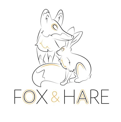 Fox And Hare Logo Design On Aiga Member Gallery