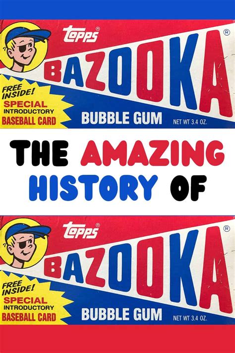 The History Of Bazooka Bubble Gum 8 Bit Pickle