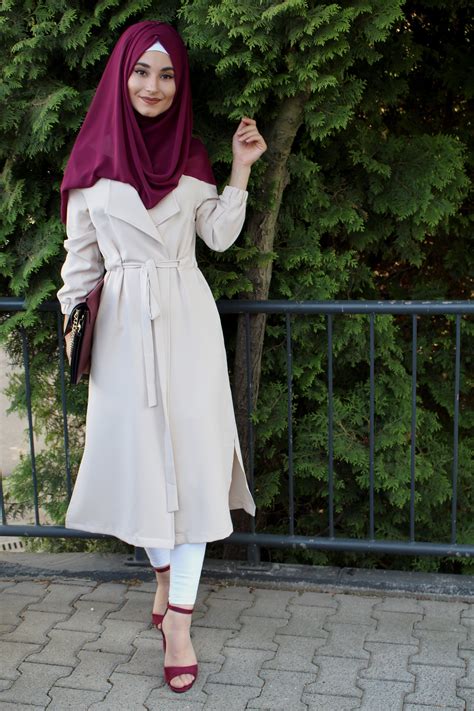 Long Coat Misselegancede Hijab Is My Diamond Sümeyye Coktan Muslimah Fashion Outfits