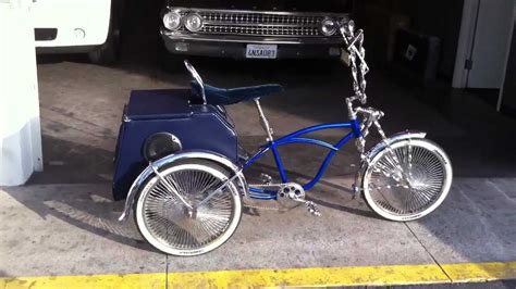 Lowrider Bicycle Custom Audio System Al And Eds Marina Youtube