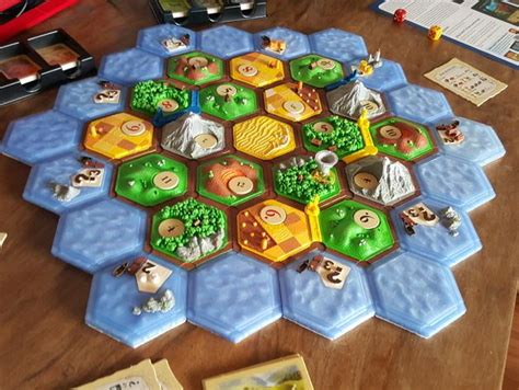 Diy Settlers Of Catan Girlfriend Makes Epic Homemade Catan Board For