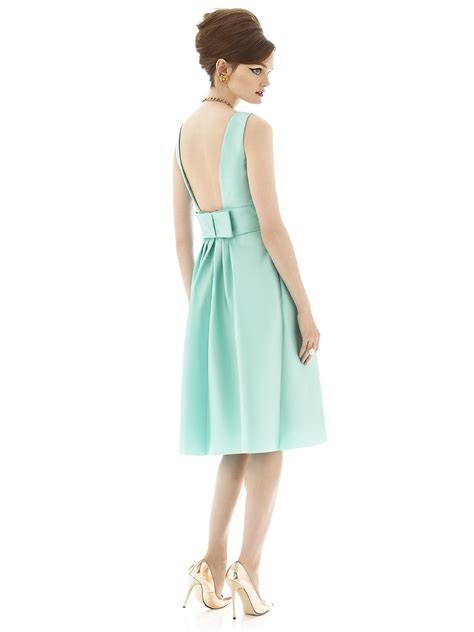 Providing you with unparalleled quality experience & customer service. Alfred Sung Open Back Cocktail Dress D660 | Alfred sung ...