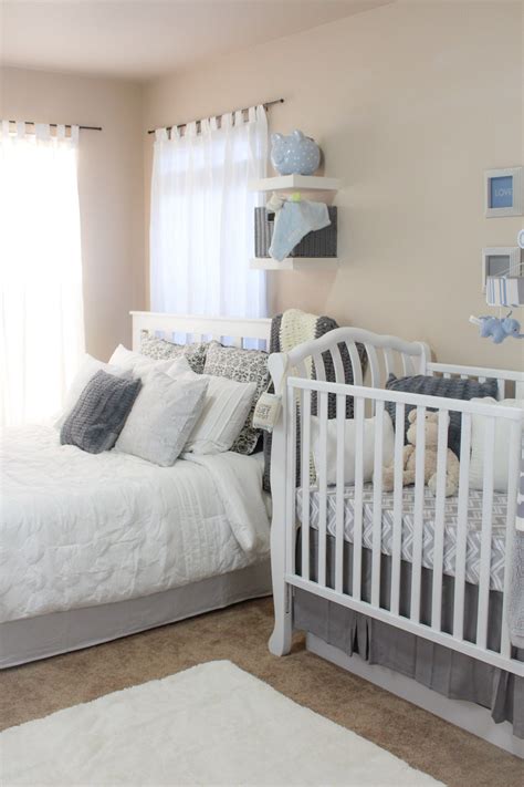 Little Man Chic Nursery Reveal Every Super Woman Shared Baby Rooms
