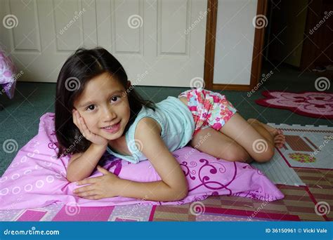 Young Asian Girl Relaxing Stock Image Image Of Girl 36150961