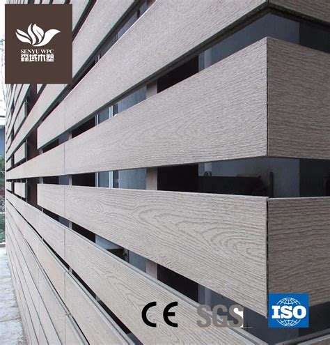 Building Material Outdoor Wall Panel Wpc Wood Plastic Composite Decking