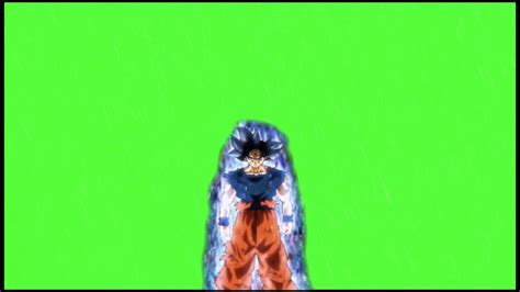 Dragon Ball Super Ultra Instinct Goku Green Screen Youtube