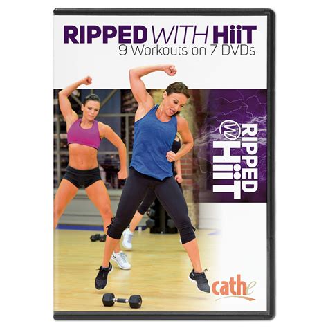 Buy Cathe Friedrich Ripped With Hiit Workout Program For Women And Men 9 Workouts On 7 Hiit