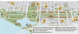 Walking map of dc monuments - Walking map of washington dc monuments ...