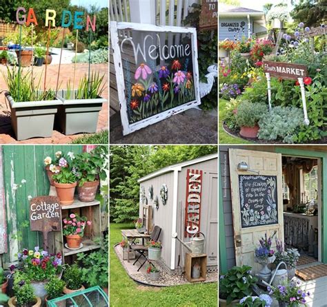 Diy wood burn sign and labels: Try Out These DIY Garden Sign Ideas