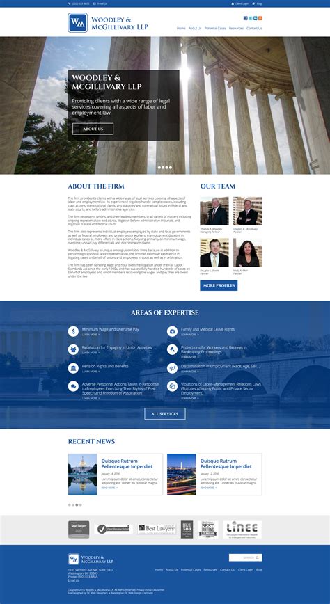 Local Law Firm Website Design Attorney Web Design Lawyer