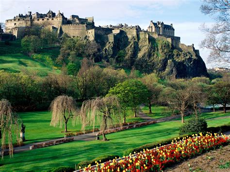 Castles Scotland Edinburgh Edinburgh Castle Wallpapers Hd Desktop