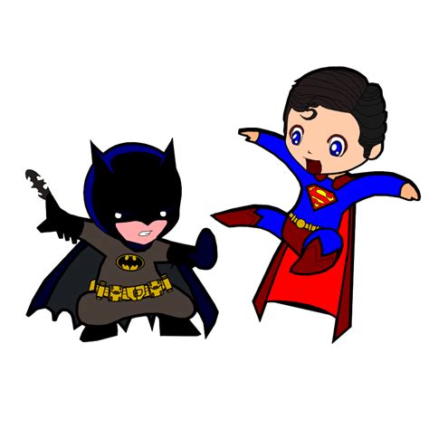 Superheroes Clipart Batman And Superman Superheroes Batman And