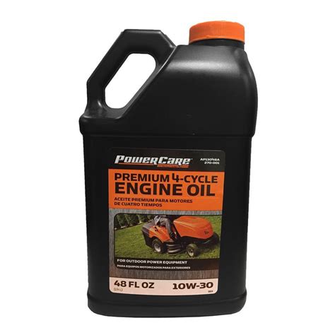 Power Care 48 Oz 10w 30 Tractor And Lawn Mower Engine Oil Ap13048a