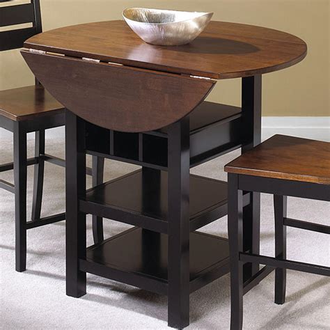 Cramco Inc Quincy A7572 68 Drop Leaf Counter Height Table Corner