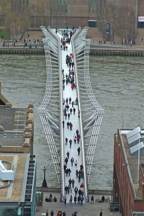 In february 2001, following research and studies into the problem, the millennium bridge trust. Millennium Bridge, London - Wikipedia