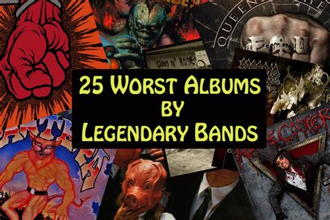25 Worst Albums By Legendary Bands