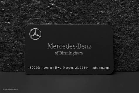 Mercedes benz credit card is issued by america express. Mercedes-Benz Black Soft Suede Business Card
