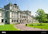 La Universidad de Cardiff, el centro de la ciudad de Cardiff, Gales. El ...