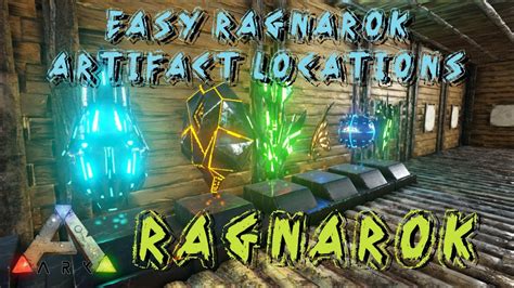 Ark Survival Evolved Easy Ragnarok Artifact Locations Ragnarok