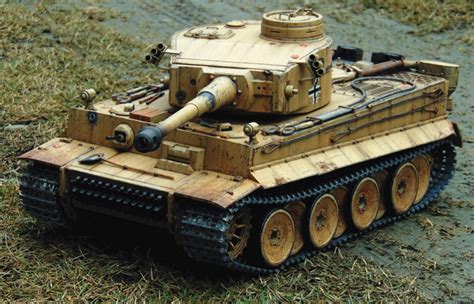 HENG LONG Remote Control Scale Model Tank 3818 World War II Germany