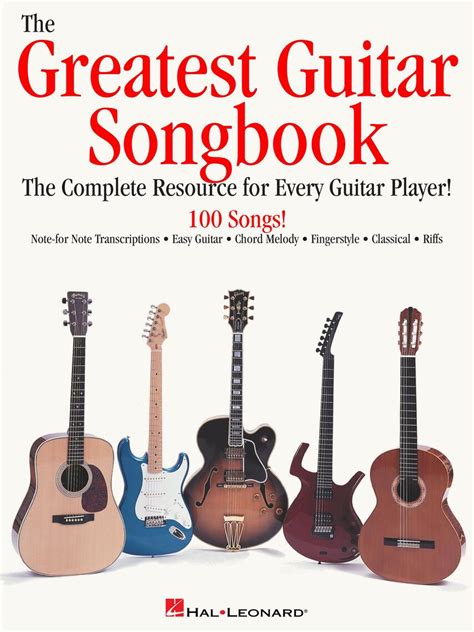 the greatest guitar songbook sheet music read online