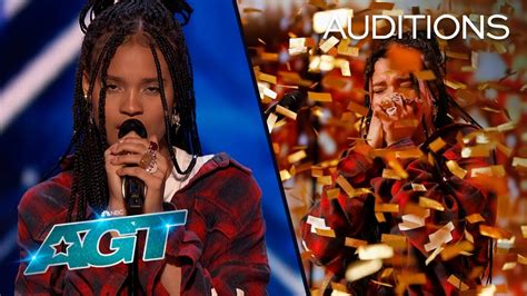 Golden Buzzer Sara James Wins Over Simon Cowell With Lovely By