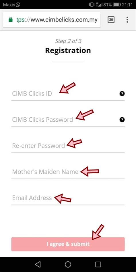 Daftar untuk cimb clicks dengan hanya 3 langkah di bawah: Cara Daftar Cimb Click Online 2019.. buat akaun CIMBClicks ...