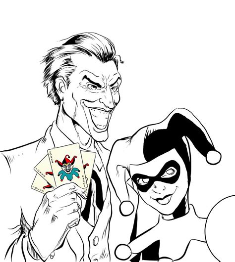 Weekly Drawing Joker And Harley By Creative Current On Deviantart